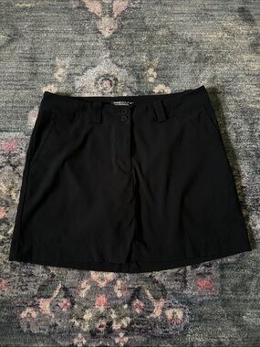 Nike Golf Tour Performance Black Dri-Fit Women's Skort with Pockets Like New